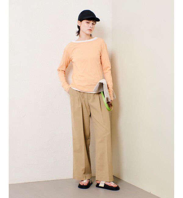 allureville「シアーフライスロングスリープルオーバー」|Tシャツ・カットソー|