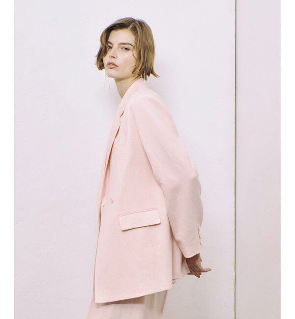 allureville「リオペルアシメフラップポケットジャケット」|テーラードジャケット|