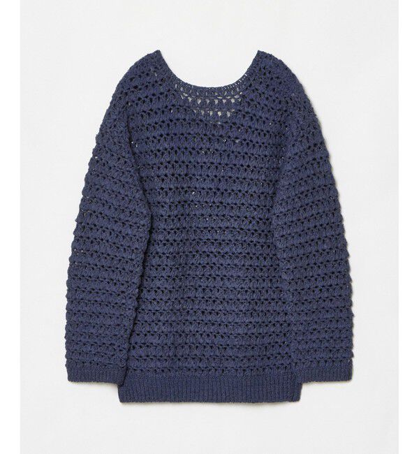 allureville「テープヤーンハンドニットプルオーバー」|ニット・セーター|