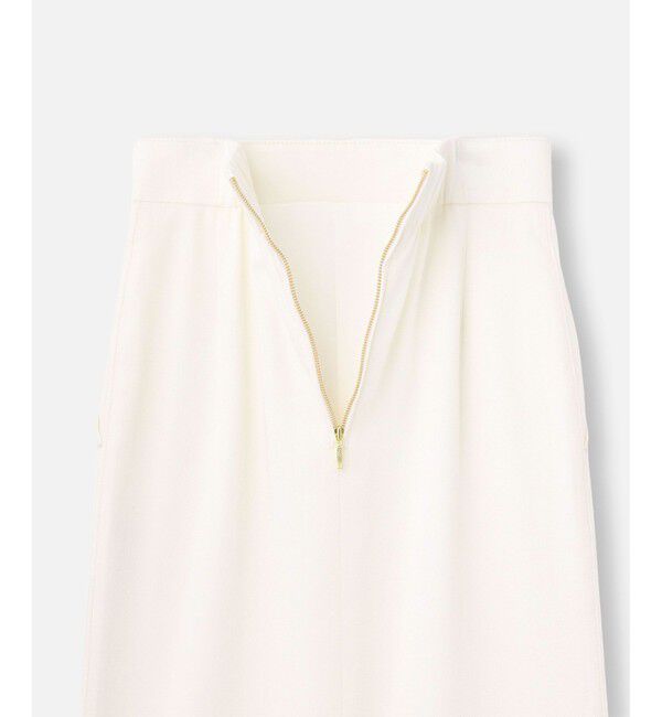 allureville「デニムライクスリットスカート」|タイト|