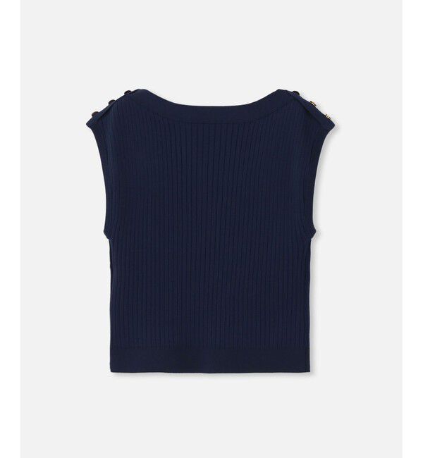 LOULOU WILLOUGHBY「【LOULOU WILLOUGHBY】プレーティングリブプルオーバー」|ニット・セーター|