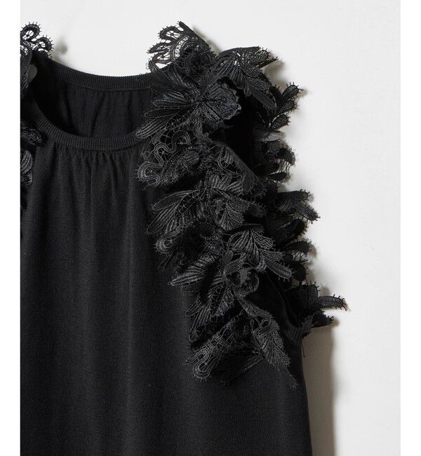 LOULOU WILLOUGHBY「【LOULOU WILLOUGHBY】アームレースプルオーバー」|ニット・セーター|