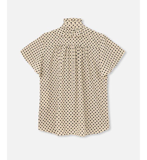 LOULOU WILLOUGHBY「◇【LOULOU WILLOUGHBY】デシンドットフレアスリーブブラウス」|シャツ・ブラウス|