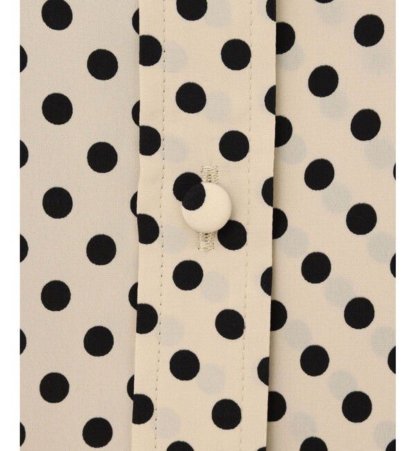 LOULOU WILLOUGHBY「◇【LOULOU WILLOUGHBY】デシンドットフレアスリーブブラウス」|シャツ・ブラウス|