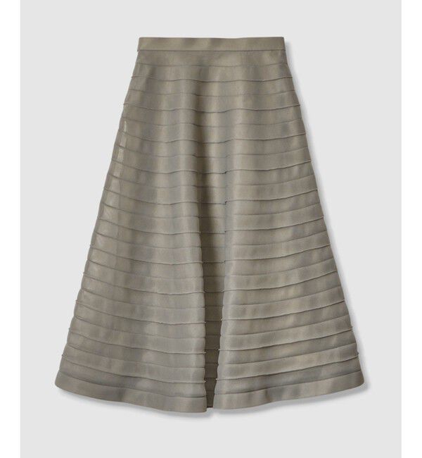 LOULOU WILLOUGHBY「【LOULOU WILLOUGHBY】ダブルラッセルステッチスカート」|スカート|