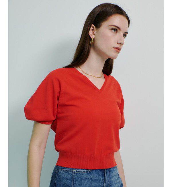 allureville「ハイツイストヤーンプルオーバー」|ニット・セーター|