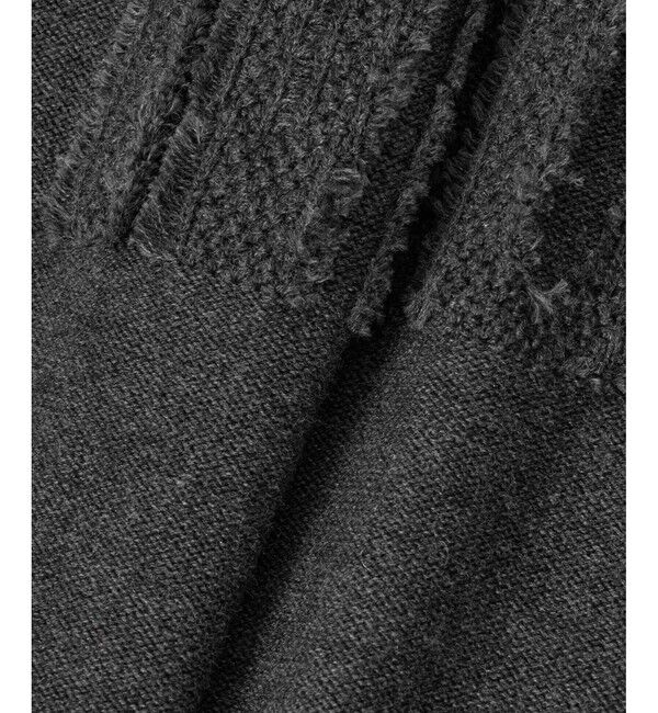 allureville「フリンジＪＱロゴプルオーバー」|ニット・セーター|