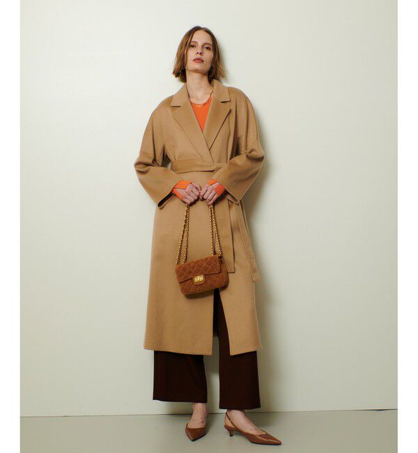 allureville「カシミヤビーバーコート」|ダッフルコート|