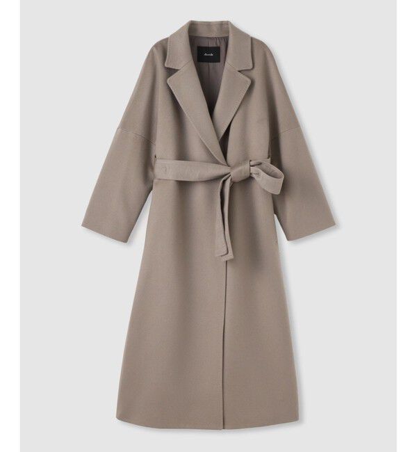 allureville「カシミヤビーバーコート」|ダッフルコート|