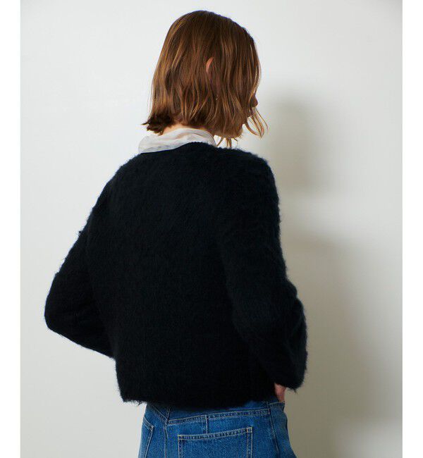 allureville「シャギーニットカーディガン」|カーディガン|