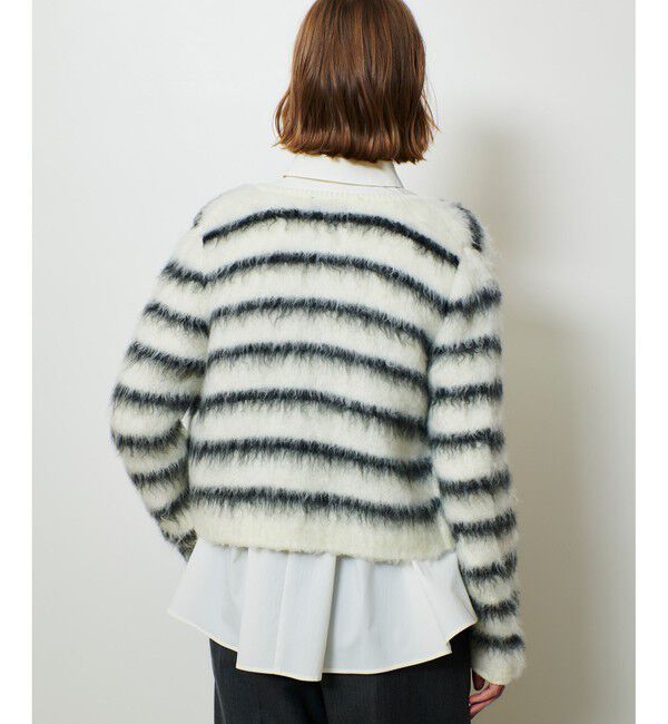 allureville「シャギーニットカーディガン」|カーディガン|