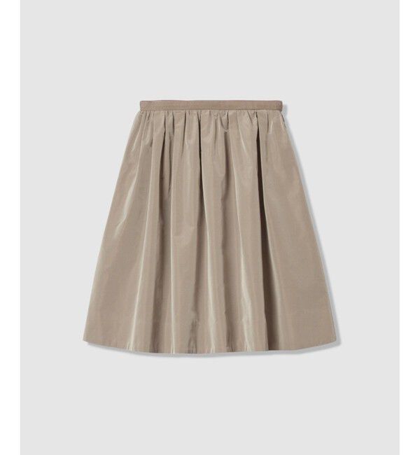 LOULOU WILLOUGHBY「【LOULOU WILLOUGHBY】タフタギャザースカート」|スカート|