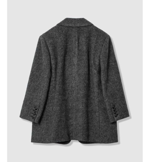 allureville「シャギーハーフコート」|ダッフルコート|