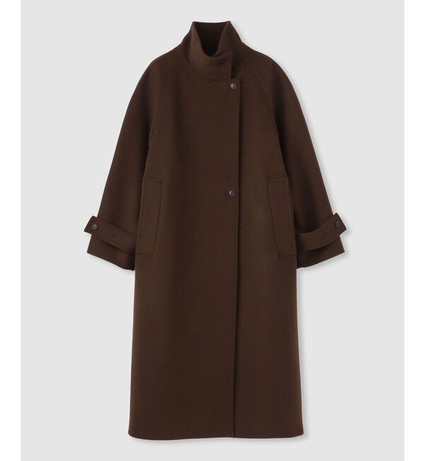 allureville「ダブルビーバースタンドコート」|ダッフルコート|