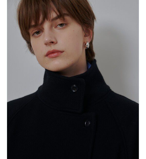 allureville「ダブルビーバースタンドコート」|ダッフルコート|