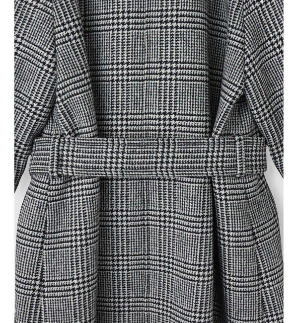 allureville「スプリットラグランロングコート」|ダッフルコート|