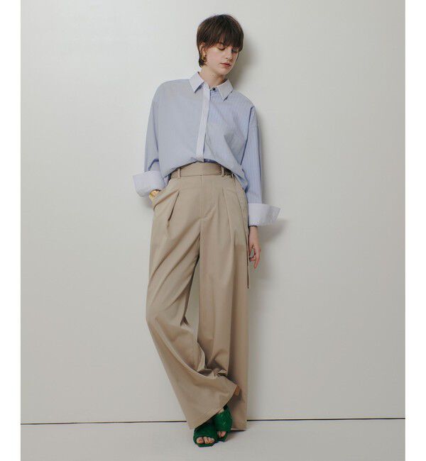 allureville「クレイジーストライプシャツ」|シャツ・ブラウス|