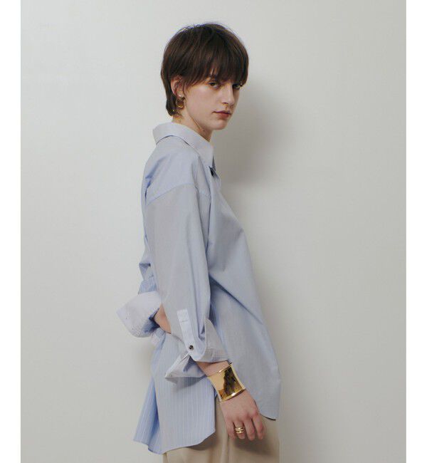 allureville「クレイジーストライプシャツ」|シャツ・ブラウス|