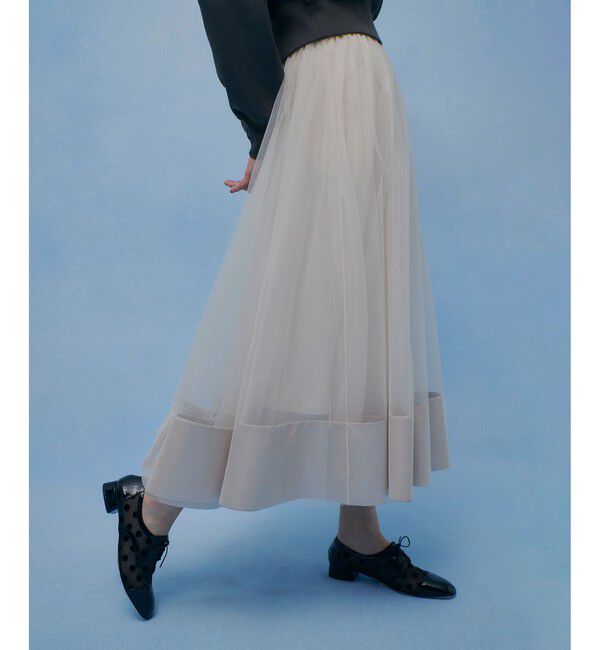 LOULOU WILLOUGHBY「【LOULOU WILLOUGHBY】チュールレイヤードスカート」|スカート|