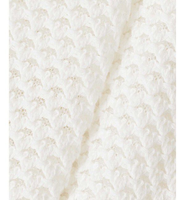 allureville「透かし編みジレプルオーバー」|ニット・セーター|