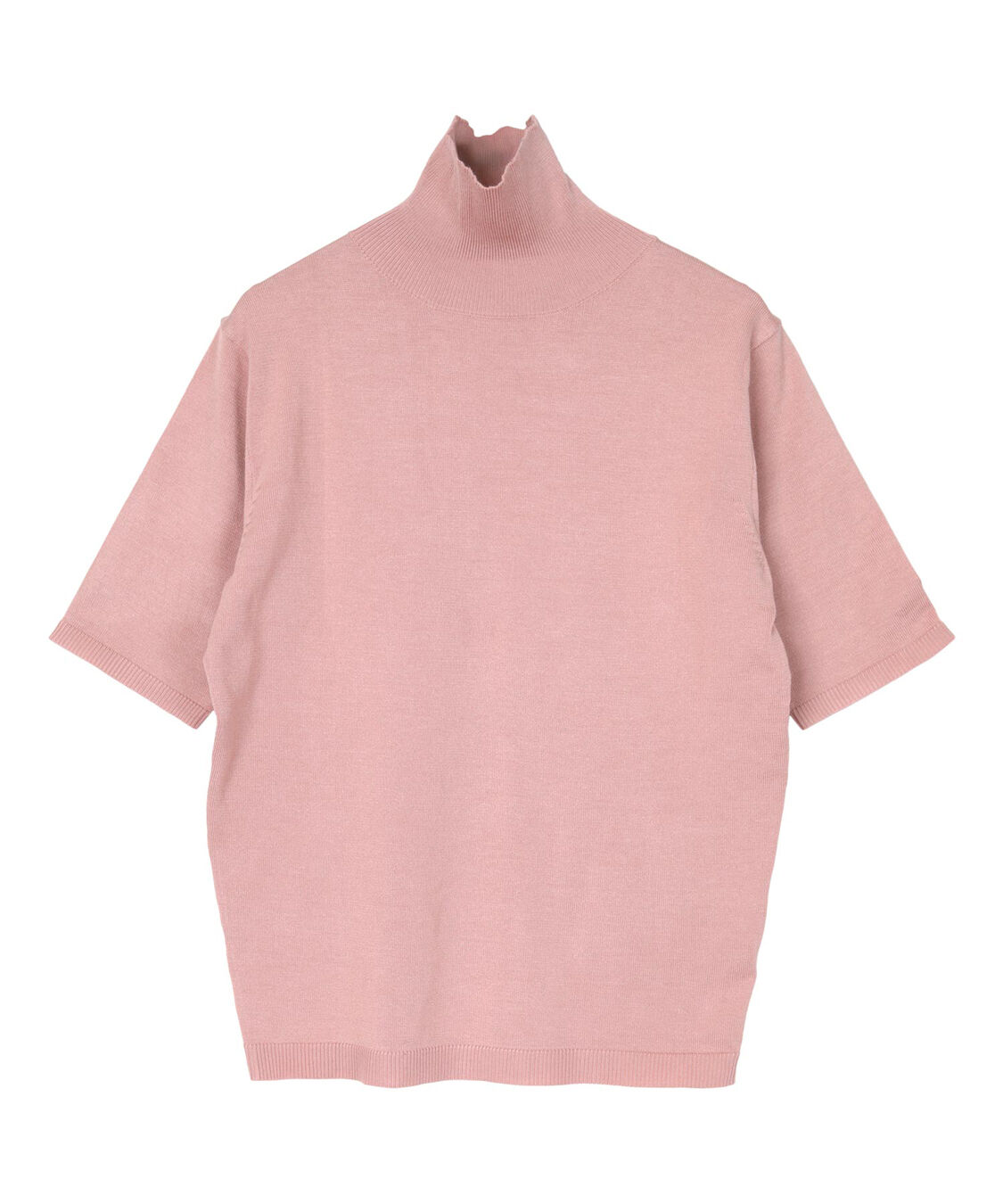 ur's「ハイネックハーフスリーブフィットニット」|ニット・セーター|