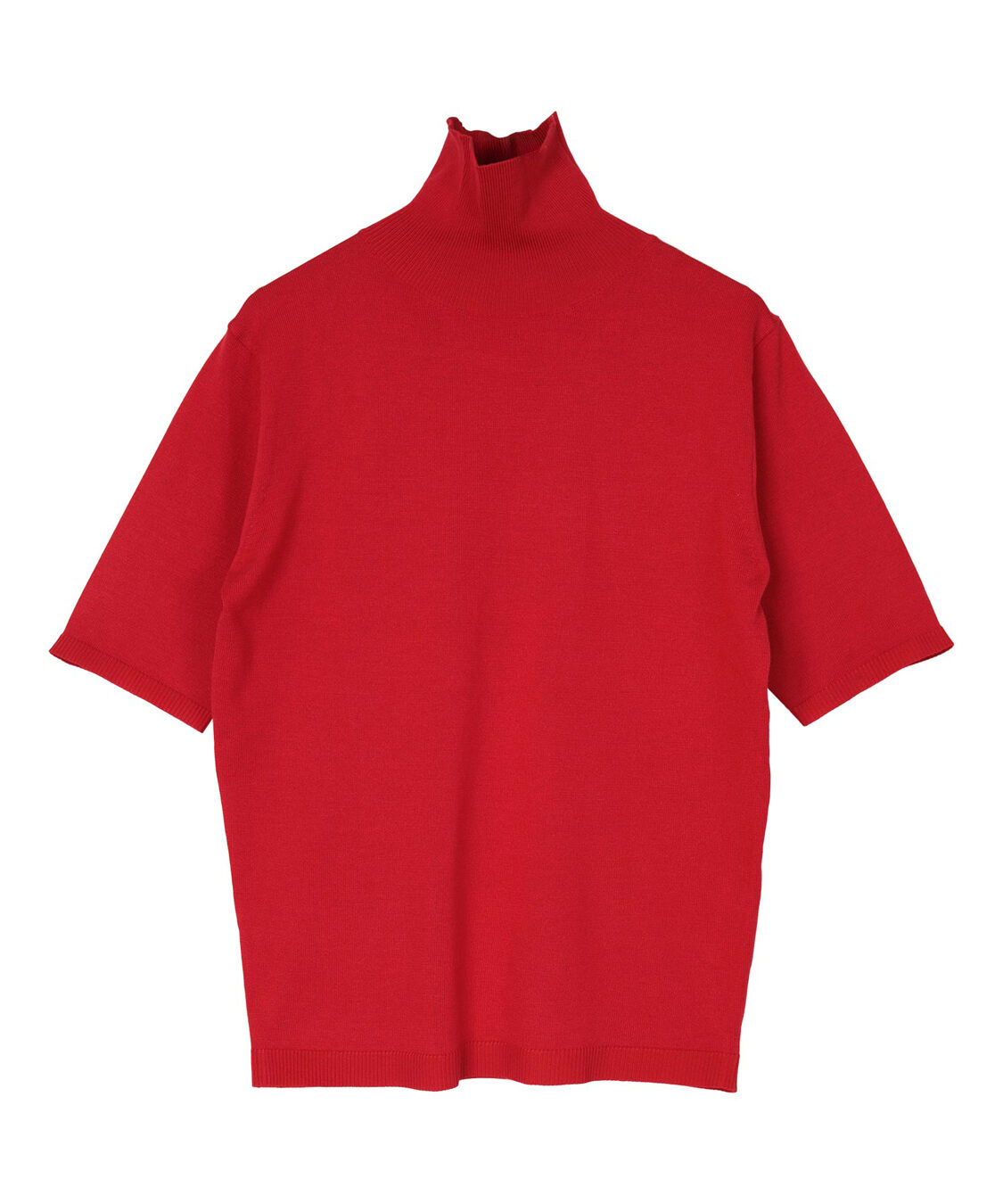 ur's「ハイネックハーフスリーブフィットニット」|ニット・セーター|