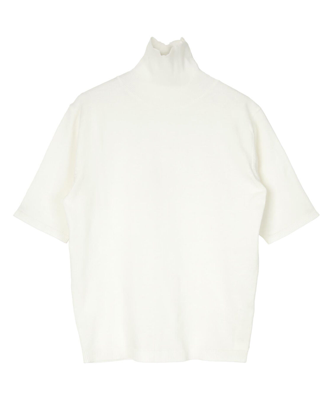 ur's「ハイネックハーフスリーブフィットニット」|ニット・セーター|