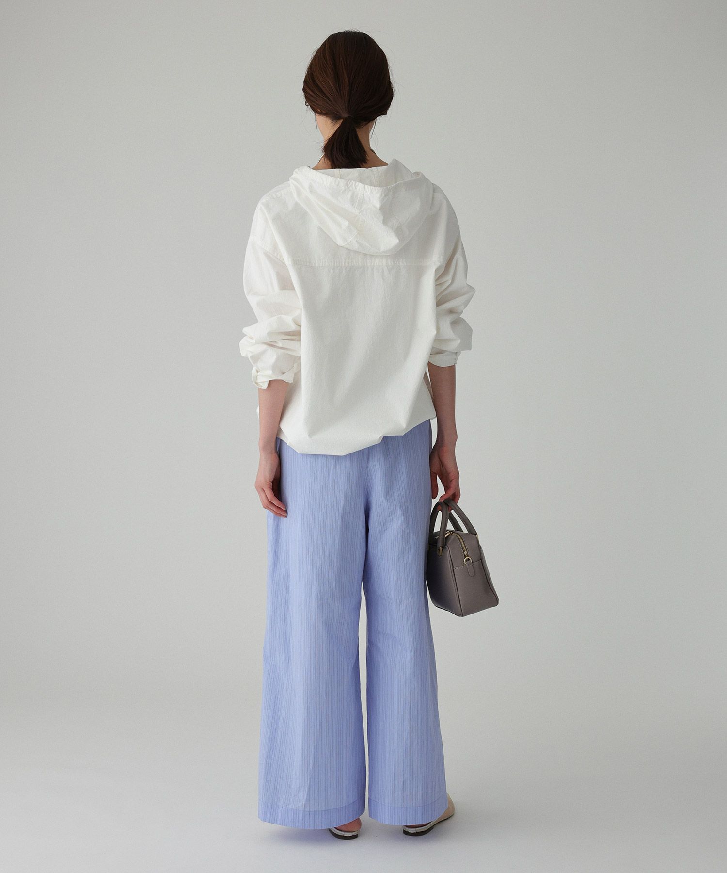 BABYLONE「フード付きシャツプルオーバー」|シャツ・ブラウス|