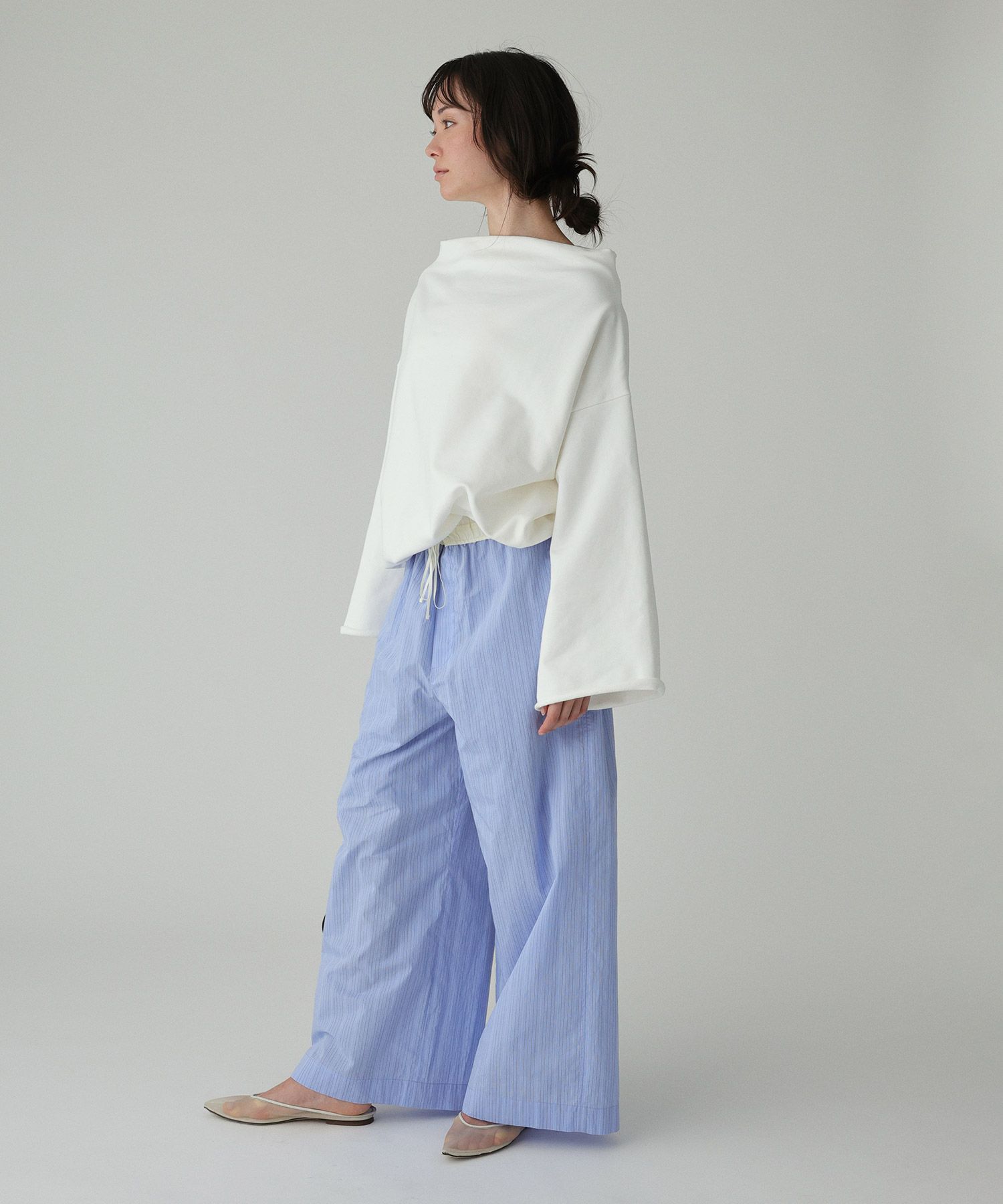 BABYLONE「ヘムドロスト裏毛プルオーバー」|スウェット・ジャージ|