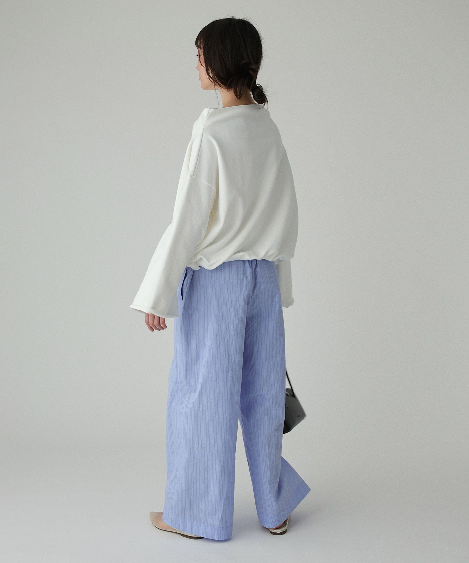 BABYLONE「ヘムドロスト裏毛プルオーバー」|スウェット・ジャージ|