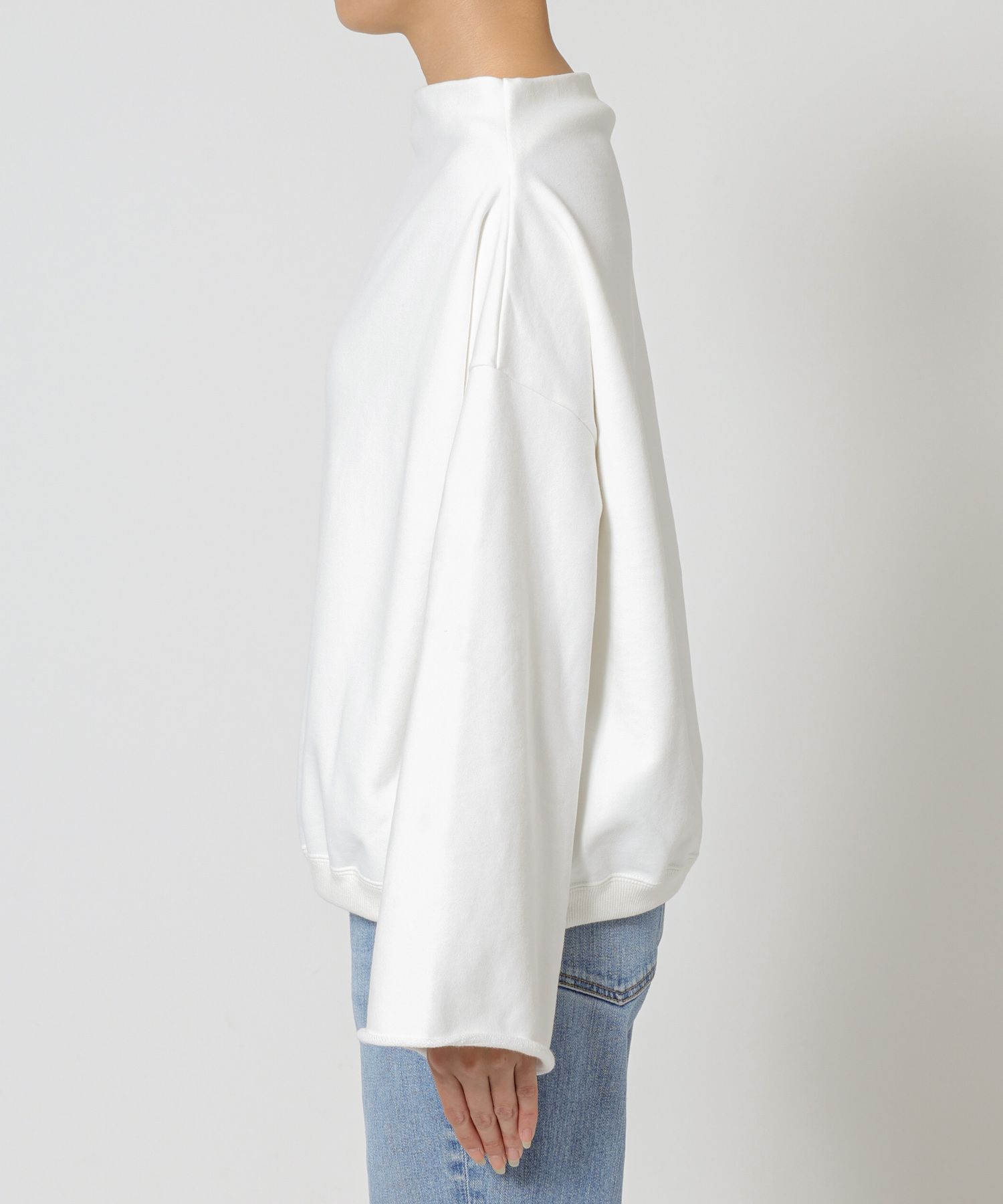 BABYLONE「ヘムドロスト裏毛プルオーバー」|スウェット・ジャージ|