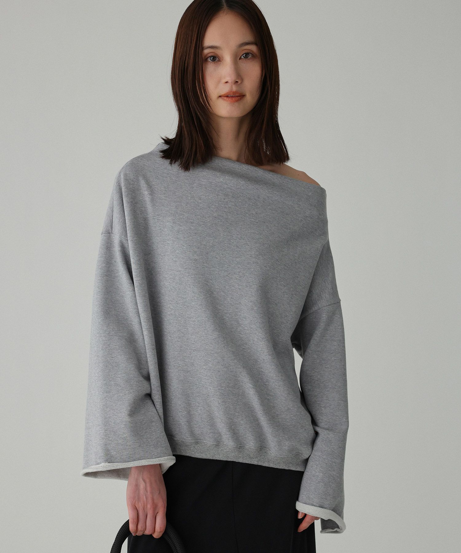 BABYLONE「ヘムドロスト裏毛プルオーバー」|スウェット・ジャージ|