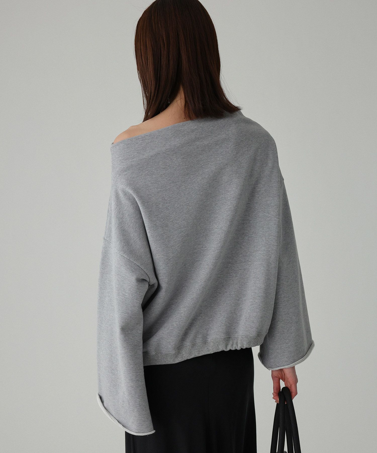 BABYLONE「ヘムドロスト裏毛プルオーバー」|スウェット・ジャージ|