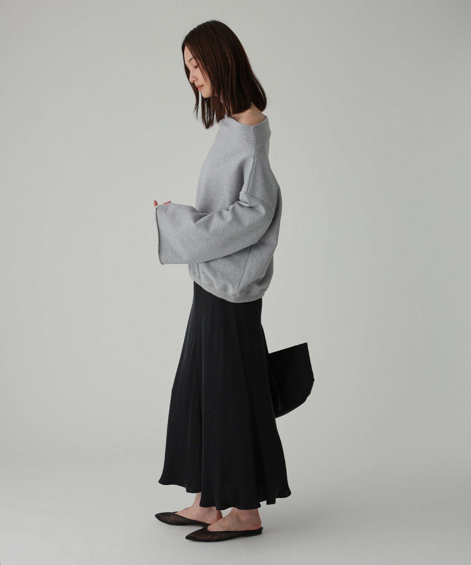 BABYLONE「ヘムドロスト裏毛プルオーバー」|スウェット・ジャージ|