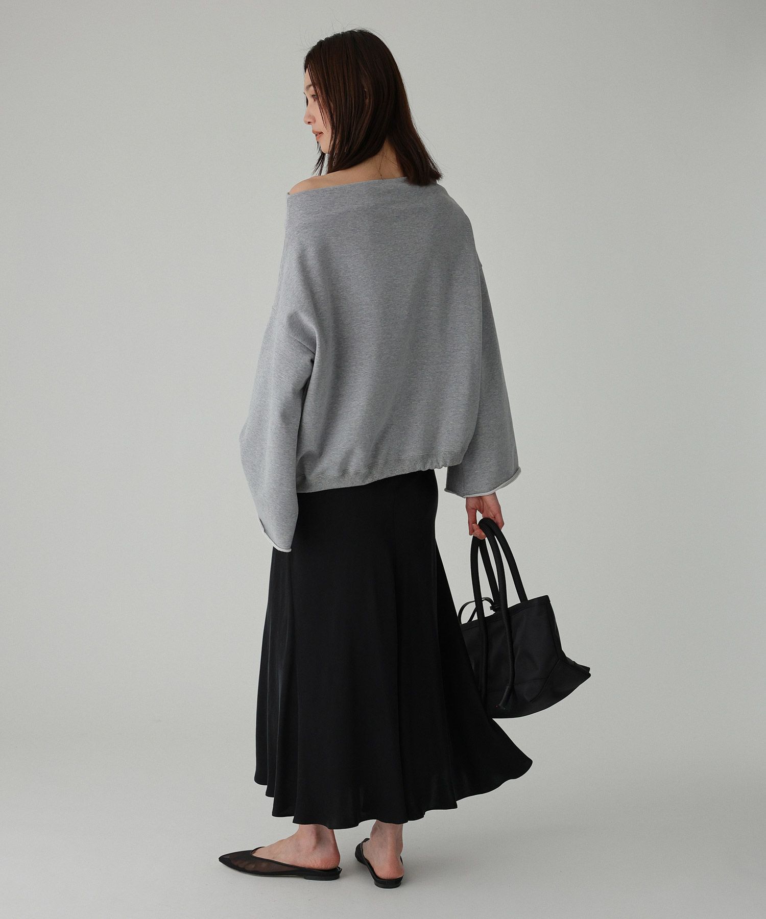 BABYLONE「ヘムドロスト裏毛プルオーバー」|スウェット・ジャージ|