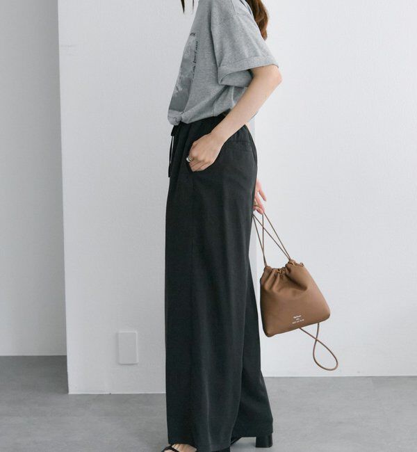  「【着回し力◎/セットアイテム】ソフトツイルキャミチュニック+パンツセット」|その他|