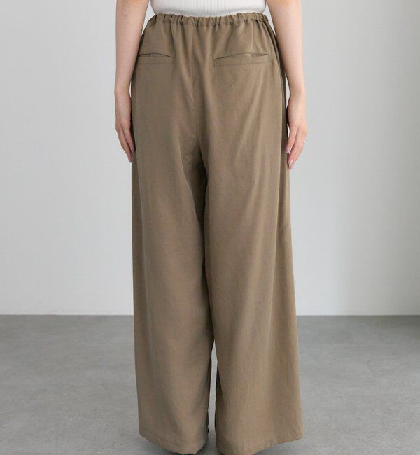  「【着回し力◎/セットアイテム】ソフトツイルキャミチュニック+パンツセット」|その他|