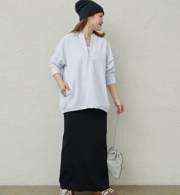  「【＠noricorico102企画】ハーフジップドローコードスウェット」|プルオーバー|