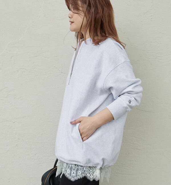  「【＠noricorico102企画】ハーフジップドローコードスウェット」|プルオーバー|