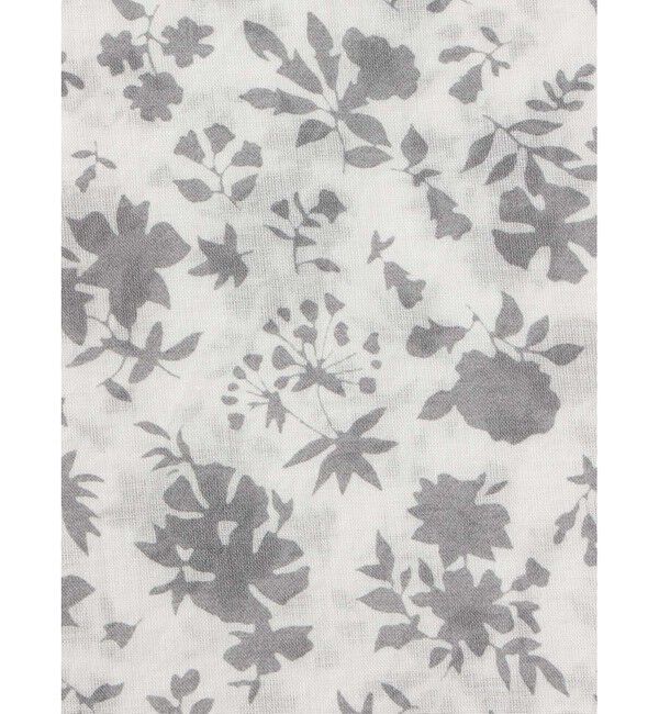 mizuiro ind「mizuiro ind スモールフラワーVネックシャツ」|シャツ・ブラウス|