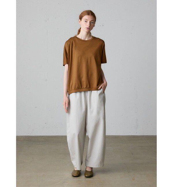 MidiUmi「MidiUmi コットンリネンワイドイージーパンツ」|その他|