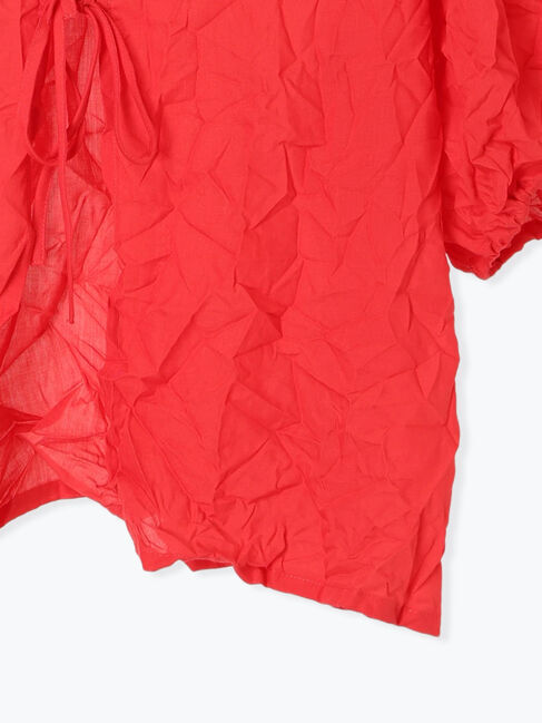 Te chichi TERRASSE「しわ加工前後2WAYブラウス」|シャツ・ブラウス|