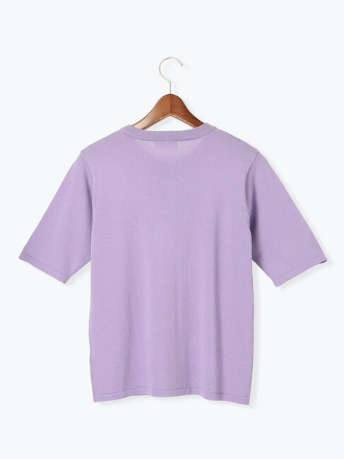 Te chichi TERRASSE「【抗菌防臭】ハーフスリーブニット」|ニット・セーター|