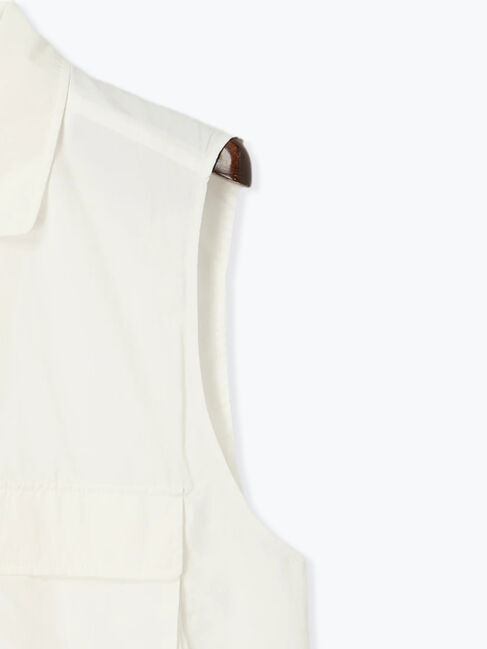 Te chichi TERRASSE「ナイロンショートベスト」|ダウンベスト・ベスト|