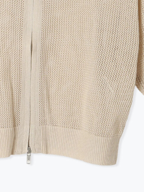 Te chichi TERRASSE「メッシュダブルジップカーディガン」|カーディガン|