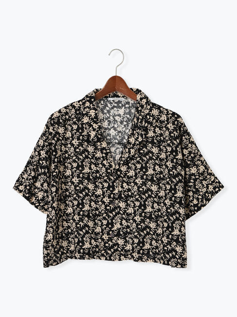 Te chichi TERRASSE「リネン混オープンカラーシャツ」|シャツ・ブラウス|