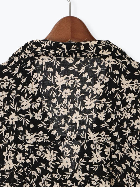 Te chichi TERRASSE「リネン混オープンカラーシャツ」|シャツ・ブラウス|