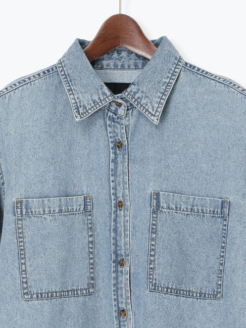 Te chichi「デニムシャツ」|シャツ・ブラウス|