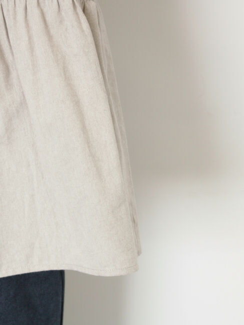 Samansa Mos2「フリルバンドカラーブラウス」|シャツ・ブラウス|