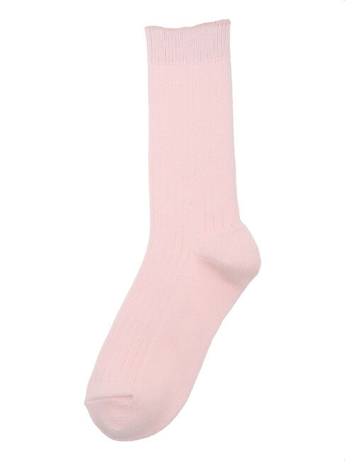 Samansa Mos2「リネン混リブソックス」|ソックス|